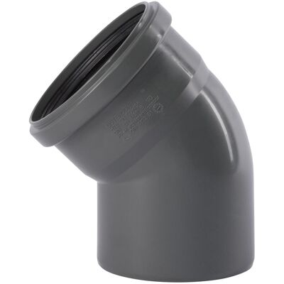 Ostendorf, Rohrverbindungstechnik, HTsafe-Bogen B DN/OD 125, 45Grad (Winkelverbindung) Ostendorf, Rohrverbindungstechnik, HTsafe-Bogen B DN/OD 125, 45Grad (Winkelverbindung)