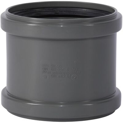 Ostendorf, Rohrverbindungstechnik, HTsafe-Überschiebmuffe U DN/OD 125 (Rohrverschraubung) Ostendorf, Rohrverbindungstechnik, HTsafe-Überschiebmuffe U DN/OD 125 (Rohrverschraubung)