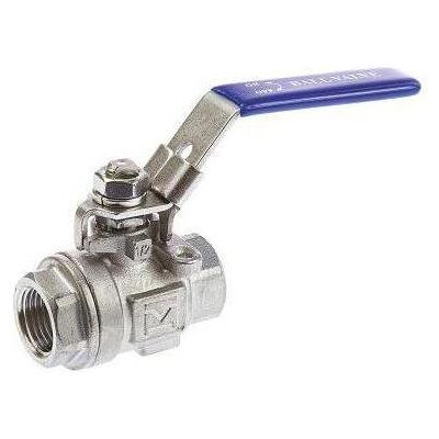 RS PRO, Ventil, Zweit. Edelst.-Kugelv.,1/2in. BSPP F-F RS PRO, Ventil, Zweit. Edelst.-Kugelv.,1/2in. BSPP F-F