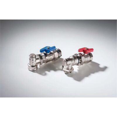 Magni, Ventil, VerteilerAnschlussSet 90 für PURTHERM Verteiler 1 bestehend aus 2 Kugelhähnen D Magni, Ventil, VerteilerAnschlussSet 90 für PURTHERM Verteiler 1 bestehend aus 2 Kugelhähnen D