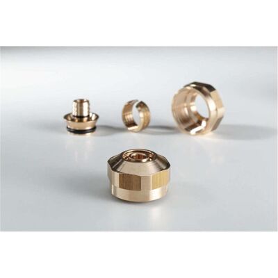 Empur, Rohrverbindungstechnik, Klemmverschraubung PURTHERM 20x2mm, Messing (Rohrverschraubung) Empur, Rohrverbindungstechnik, Klemmverschraubung PURTHERM 20x2mm, Messing (Rohrverschraubung)