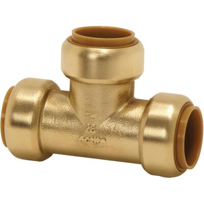 Seppelfricke, Zubehör Sanitärinstallation, Tectite Steckfitting T-Stück D: 15 mm Seppelfricke, Zubehör Sanitärinstallation, Tectite Steckfitting T-Stück D: 15 mm