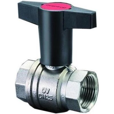 Oventrop, Zubehör Sanitärinstallation, OV Knebelgriff-Kugelhahn Optibal PN 16, Messing DN 10, 3/8Zoll IG Oventrop, Zubehör Sanitärinstallation, OV Knebelgriff-Kugelhahn Optibal PN 16, Messing DN 10, 3/8Zoll IG