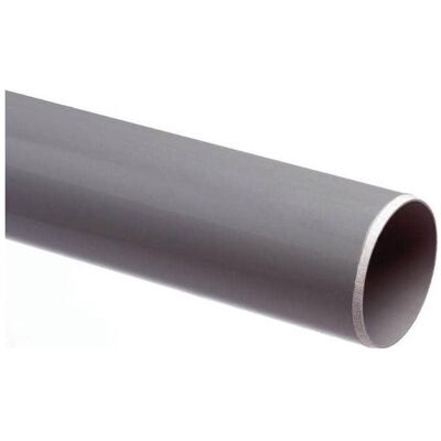 Wavin Zubehör Sanitärinstallation, PIPE WITH SOCKET S&W 40X1,8X500 PP,GREY Wavin Zubehör Sanitärinstallation, PIPE WITH SOCKET S&W 40X1,8X500 PP,GREY
