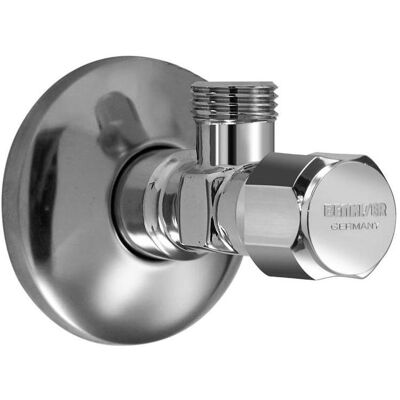 Benkiser, Ventil, ANGLE VALVE 1/2X3/8 CHROME WITHOUT NUT Benkiser, Ventil, ANGLE VALVE 1/2X3/8 CHROME WITHOUT NUT