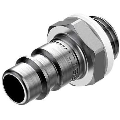 Festo, Rohrverbindungstechnik, Schnellkupplungsstecker, G-1/4″, Messing Festo, Rohrverbindungstechnik, Schnellkupplungsstecker, G-1/4″, Messing