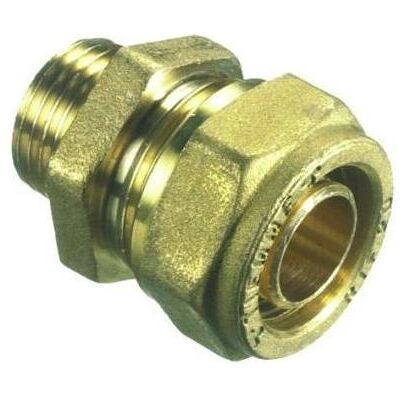 VVS Trading, Rohrverbindungstechnik, nippel til pex 1/2" x 20 mm VVS Trading, Rohrverbindungstechnik, nippel til pex 1/2" x 20 mm