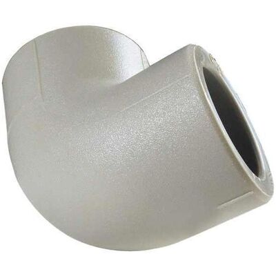 Kan, Zubehör Sanitärinstallation, therm PP elbow 110mm 90 degrees 04104011 Kan, Zubehör Sanitärinstallation, therm PP elbow 110mm 90 degrees 04104011