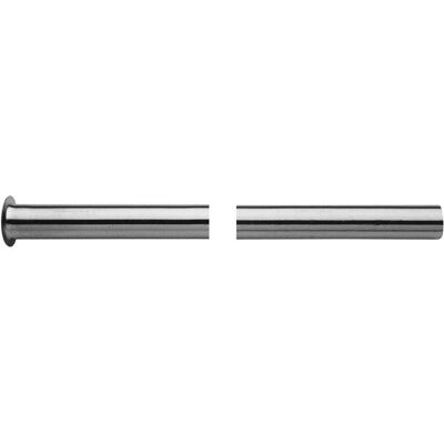 ASW Metallwaren - 455007 - 12 x 500 mm - verchromt 1/2" Bördel - Rohr ASW Metallwaren - 455007 - 12 x 500 mm - verchromt 1/2" Bördel - Rohr