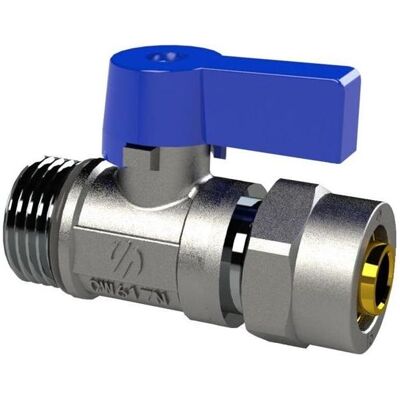 Arco, Ventil, VALVE MINI 1/2X16MM M BLUE HANDLE Arco, Ventil, VALVE MINI 1/2X16MM M BLUE HANDLE