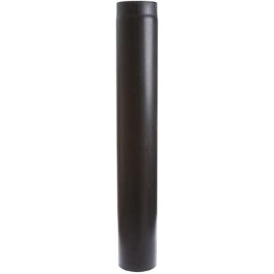 Wade STOVE CHIMNEY PIPE DIAMETER - 115 MM 1 M, Heizkörper, Schwarz Wade STOVE CHIMNEY PIPE DIAMETER - 115 MM 1 M, Heizkörper, Schwarz