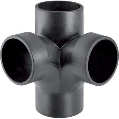 Geberit Rohrverbindungstechnik, Silent-db20 Bogeneckabzweig mit Innenradius 88,5Grad DN100 Geberit Rohrverbindungstechnik, Silent-db20 Bogeneckabzweig mit Innenradius 88,5Grad DN100