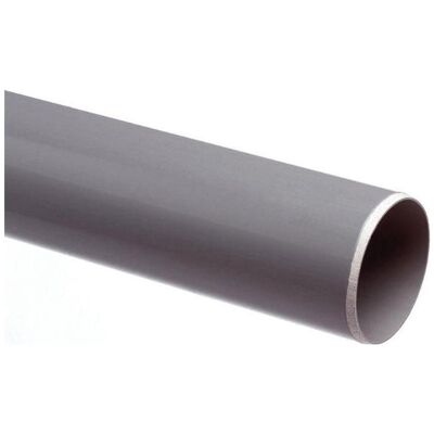 Wavin Zubehör Sanitärinstallation, PIPE WITH SOCKET S&W110X3,2X1000 PVC ML Wavin Zubehör Sanitärinstallation, PIPE WITH SOCKET S&W110X3,2X1000 PVC ML