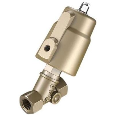 Festo, Ventil, Pneumatisches Schrägsitzventil 2/2 G1/2″ 10bar Luft / Dampf / Wasser / Öl / Flüssigkeit Festo, Ventil, Pneumatisches Schrägsitzventil 2/2 G1/2″ 10bar Luft / Dampf / Wasser / Öl / Flüssigkeit