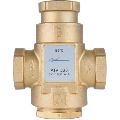 Afriso, Ventil, ATV 335 temperature valve, DN25, Rp1 ", kvs 9, 55 ° C Afriso, Ventil, ATV 335 temperature valve, DN25, Rp1 ", kvs 9, 55 ° C
