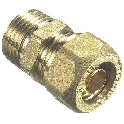 VVS Trading, Rohrverbindungstechnik, nippel til pex 1/2" x 15 mm VVS Trading, Rohrverbindungstechnik, nippel til pex 1/2" x 15 mm