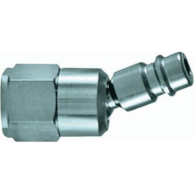 EWO, Schlauchanschluss + Schlauchverbinder, Drehgelenkstecker Stahl vernickelt Stecker DN 7,2 Aussengewinde - Innengewinde G 3/8 ″ EWO, Schlauchanschluss + Schlauchverbinder, Drehgelenkstecker Stahl vernickelt Stecker DN 7,2 Aussengewinde - Innengewinde G 3/8 ″