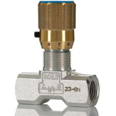 RS PRO, Ventil, Durchflussregler 1/4" RS PRO, Ventil, Durchflussregler 1/4"