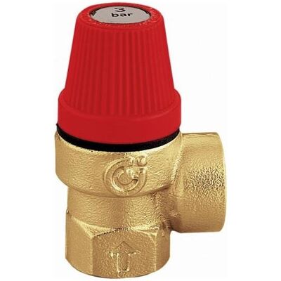 CALEFFI 311435 Sicherheitsventil - 3,5 bar - 1/2" PN 10 CALEFFI 311435 Sicherheitsventil - 3,5 bar - 1/2" PN 10