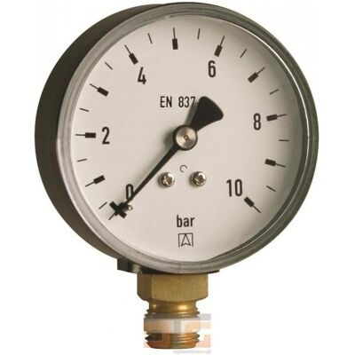 Afriso, Zubehör Sanitärinstallation, heating manometer RF 63 AX Ø = 63mm 0-10bar 1/4 "Cl. 2.5 - 63514 Afriso, Zubehör Sanitärinstallation, heating manometer RF 63 AX Ø = 63mm 0-10bar 1/4 "Cl. 2.5 - 63514