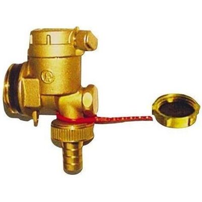 Kan, Ventil, therm Tee with automatic air outlet and G1 - R5541 outlet valve Kan, Ventil, therm Tee with automatic air outlet and G1 - R5541 outlet valve