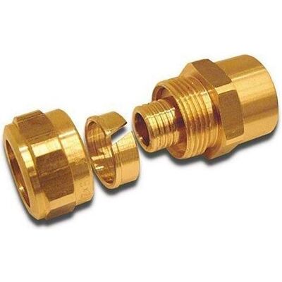 Kan, Zubehör Sanitärinstallation, therm Twisted coupling 32x4.4 G1 "with external thread - 9019,000 Kan, Zubehör Sanitärinstallation, therm Twisted coupling 32x4.4 G1 "with external thread - 9019,000