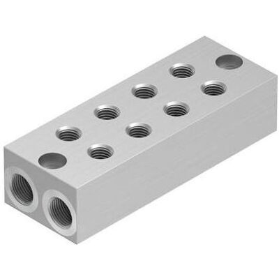 Festo, Rohrverbindungstechnik, Morsettiera pneumatica OABM-P-G3-15-4 8049145 Festo, Rohrverbindungstechnik, Morsettiera pneumatica OABM-P-G3-15-4 8049145