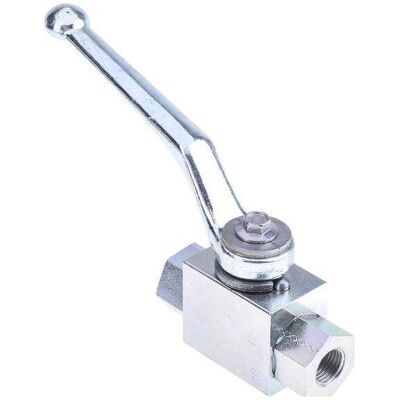 RS PRO, Ventil, Stahl-Kugelventil 1/4" RS PRO, Ventil, Stahl-Kugelventil 1/4"