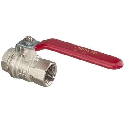 Oventrop, Zubehör Sanitärinstallation, OV Hebelgriff-Kugelhahn Optibal PN 16 Messing vernickelt DN 15 1/2Zoll I Oventrop, Zubehör Sanitärinstallation, OV Hebelgriff-Kugelhahn Optibal PN 16 Messing vernickelt DN 15 1/2Zoll I