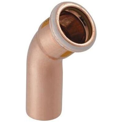 Geberit Rohrverbindungstechnik, elbow 45 ° Mapress Kupfer Gas single socket 28 mm (34524) (Winkelverbindung) Geberit Rohrverbindungstechnik, elbow 45 ° Mapress Kupfer Gas single socket 28 mm (34524) (Winkelverbindung)