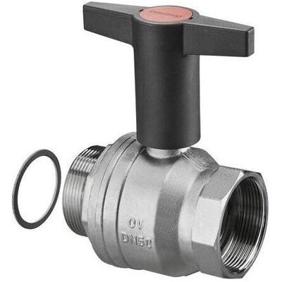Oventrop OV Kugelhahn für Multidis SFI, flachdichtend DN 50, Zubehör Heizen Oventrop OV Kugelhahn für Multidis SFI, flachdichtend DN 50, Zubehör Heizen
