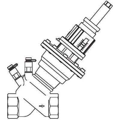 Oventrop, Zubehör Sanitärinstallation, OV Regulierventil Cocon QTR PN 16 2 x Muffengewinde DN 40 1,5-7,5 m3/h Oventrop, Zubehör Sanitärinstallation, OV Regulierventil Cocon QTR PN 16 2 x Muffengewinde DN 40 1,5-7,5 m3/h