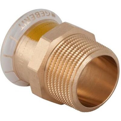 Geberit Rohrverbindungstechnik, Złączka przejściowa Mapress Kupfer Gas GZ 22mm x 1/2" (34669) Geberit Rohrverbindungstechnik, Złączka przejściowa Mapress Kupfer Gas GZ 22mm x 1/2" (34669)