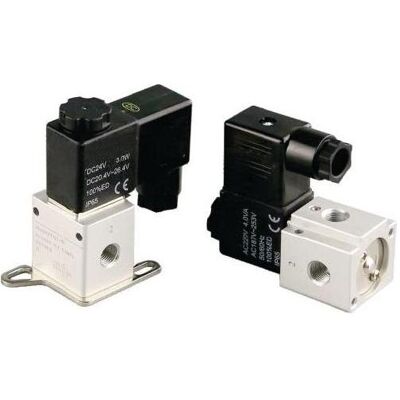 RS PRO, Ventil, ET, G1/8 Pneumatik-Magnetventil, Elektromagnet-betätigt RS PRO, Ventil, ET, G1/8 Pneumatik-Magnetventil, Elektromagnet-betätigt