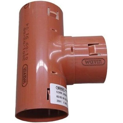 Wavin Zubehör Sanitärinstallation, DRAINAGE T PIPE D80/80X90 Wavin Zubehör Sanitärinstallation, DRAINAGE T PIPE D80/80X90
