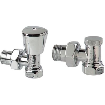 Arco, Ventil, Set Of Chromed Toweldryer Valves 1/2 Arco, Ventil, Set Of Chromed Toweldryer Valves 1/2