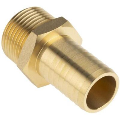RS PRO, Schlauchanschluss + Schlauchverbinder, Adapter Messing BSPT 1x1 (Schlauchkupplung, 25.40 mm) RS PRO, Schlauchanschluss + Schlauchverbinder, Adapter Messing BSPT 1x1 (Schlauchkupplung, 25.40 mm)