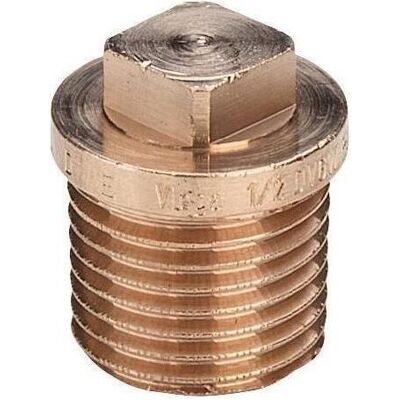 Viega, Zubehör Sanitärinstallation, Stopfen 3290 R 1, Rotguss, Vierkant, Aussenrand Viega, Zubehör Sanitärinstallation, Stopfen 3290 R 1, Rotguss, Vierkant, Aussenrand