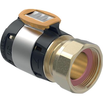 Geberit Zubehör Sanitärinstallation, FlowFit bergang 50 mm x 1 1/2" mit berwurfmutter 620625001 Geberit Zubehör Sanitärinstallation, FlowFit bergang 50 mm x 1 1/2" mit berwurfmutter 620625001