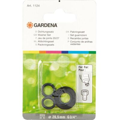 Gardena, Schlauchanschluss + Schlauchverbinder, SB-Dichtungssatz (Set, 12.70 mm) Gardena, Schlauchanschluss + Schlauchverbinder, SB-Dichtungssatz (Set, 12.70 mm)