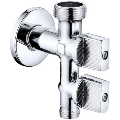 Verhal, Ventil, Washing machine-vertical basin valve ½ x ¾ x 3/8 in Verhal, Ventil, Washing machine-vertical basin valve ½ x ¾ x 3/8 in