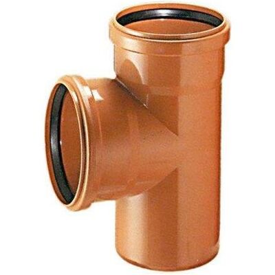 Wavin Zubehör Sanitärinstallation, Outdoor drainage tee, d, 160, 90* Wavin Zubehör Sanitärinstallation, Outdoor drainage tee, d, 160, 90*