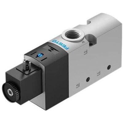 Festo, Ventil, Valvola magnetica 575570 VUVS-L30-M32C-MD-G38-F8-1C1 G 3/8 Larghezza nom 9.4 mm Festo, Ventil, Valvola magnetica 575570 VUVS-L30-M32C-MD-G38-F8-1C1 G 3/8 Larghezza nom 9.4 mm