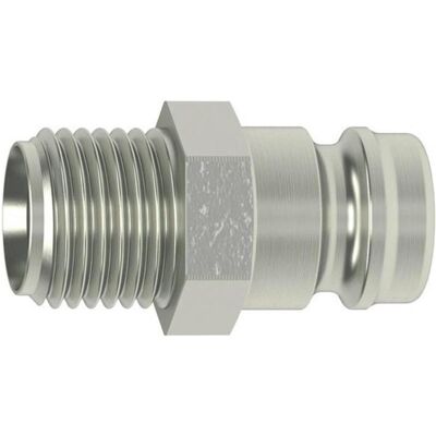 Lüdecke, Schlauchanschluss + Schlauchverbinder, Anschlussnippel für Kupplung Form H, mit Ventil (Kupplung, 19 mm) Lüdecke, Schlauchanschluss + Schlauchverbinder, Anschlussnippel für Kupplung Form H, mit Ventil (Kupplung, 19 mm)