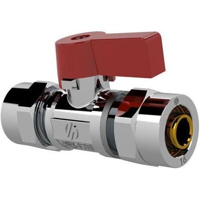 Arco, Ventil, Valve Mini For Multilaye Tube 16x2mm Red Arco, Ventil, Valve Mini For Multilaye Tube 16x2mm Red