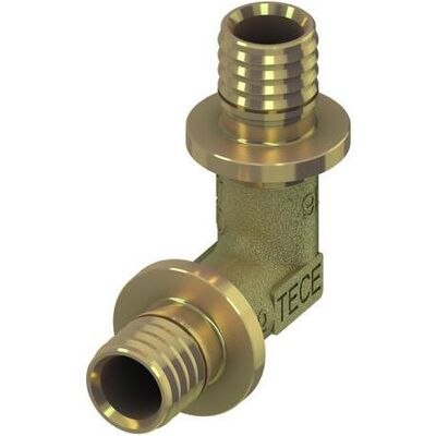 TECE, Rohrverbindungstechnik, Winkel 90° 25mm Messing - 707025 (Winkelverbindung) TECE, Rohrverbindungstechnik, Winkel 90° 25mm Messing - 707025 (Winkelverbindung)