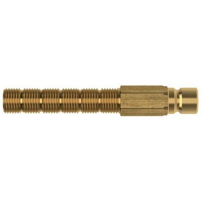 Lüdecke, Schlauchanschluss + Schlauchverbinder, Verlängerungsnippel für Kupplung Form D, mit Gewinde ohne Ventil (Kupplung, 13.50 mm) Lüdecke, Schlauchanschluss + Schlauchverbinder, Verlängerungsnippel für Kupplung Form D, mit Gewinde ohne Ventil (Kupplung, 13.50 mm)