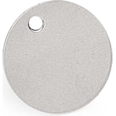 Brady, Zubehör Sanitärinstallation, 1.5"RD ALUMINIUM VALVE TAGS NATURAL, Ventilanhänger, blanko (25 Stück) Brady, Zubehör Sanitärinstallation, 1.5"RD ALUMINIUM VALVE TAGS NATURAL, Ventilanhänger, blanko (25 Stück)
