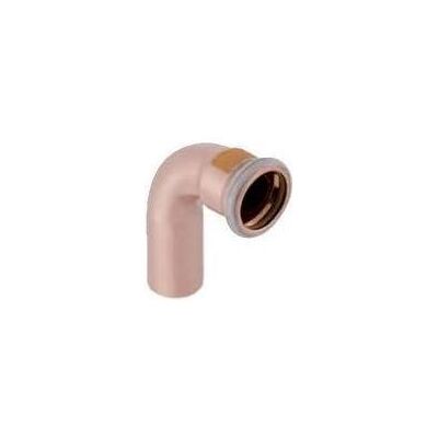 Geberit Rohrverbindungstechnik, elbow 90 ° Mapress Kupfer Gas single socket 28 mm (34510) (Winkelverbindung) Geberit Rohrverbindungstechnik, elbow 90 ° Mapress Kupfer Gas single socket 28 mm (34510) (Winkelverbindung)