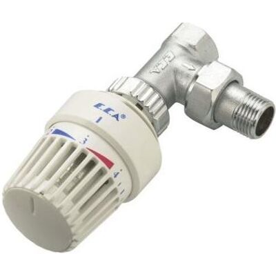 VVS Trading, Ventil, radiatorventil 1/2" vinkelløbende med føler VVS Trading, Ventil, radiatorventil 1/2" vinkelløbende med føler